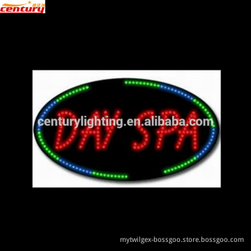 hot sale china factory price DAY SPA animated advertising sign